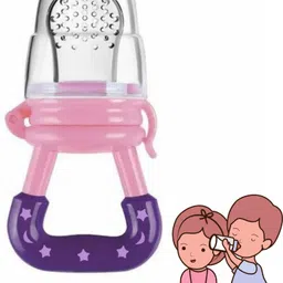 aapni dukan SST Sales Baby Food And Fruit Nibbler & Pacifier Teether BPA Free Nibbler BD482 Feeder-picture-20