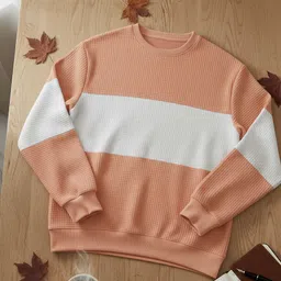Men Full Sleeve Color Block Sweatshirt-image-95
