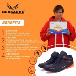 bersache Premium Sports ,Gym, Trending, Stylish Running Shoes For Men image 3