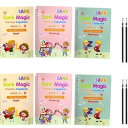 nemat Sank Magic Practice Copybook,(8BOOK + 20REFILL+ 2pen +2grip) Number Tracing Book-picture-17