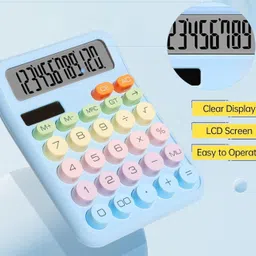 shree haridas CREATIVE COLORFUL CALCULATOR 1 CREATIVE COLORFUL CALCULATAR 1 Basic Calculator image 2