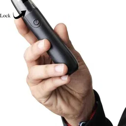 REYCONA Battery-Operated Dual-edge Blades Profational Nose and Ear Hair Remover Trimmer Trimmer 150 minRuntime 1 Length Settings image 4