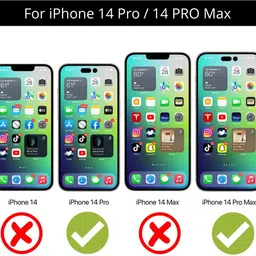 BOGATO™ Camera Lens Protector for iPhone 14 Pro Camera Lens Protector, iPhone 14 Pro Max Camera Lens Protector image 2
