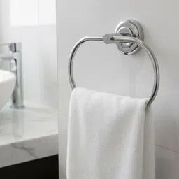 bullbond by na Stainless Steel Wall Mounted Oval Towel Ring Holder Steel Towel Holder-picture-26