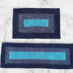 rousn Blue Cotton Runner image 2