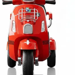 pp infinite Vespa 12V Electric Ride On Scooter For Kids with Foot Accelerator 2-7Yrs Scooter Battery Operated Ride On image 4