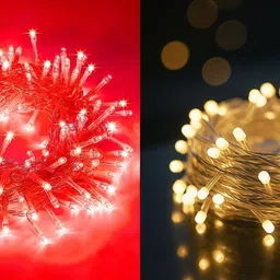 nkxik 40 LEDs 12 m Multicolor Steady String Rice Lights-picture-18