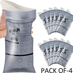 4 Pcs Emergency Mini Portable Toilet Urine/ Vomit Bags Unisex Disposable Urinal Urine Bag-image-58