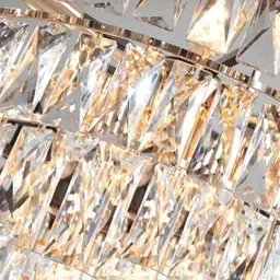 baslash 400 MM Black Mamba Round Chandelier For Living Room Bed Room Chandelier Ceiling Lamp image 3