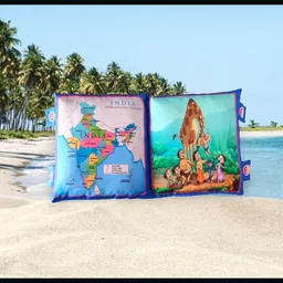 sharvil Cotton Baby Pillow Pack of 1 Floral image 1