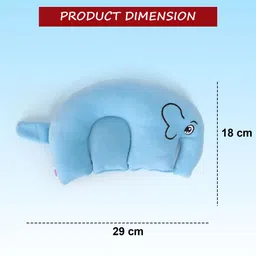 guddu duggu world Mustard Seeds Baby Pillow Pack of 1 Animals Mustard Seed Pillow for New Born Baby Round Head Shaping for 0-12 Months Babies image 5