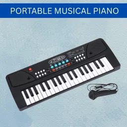 clairbell (Piano Keyboard) with Mic/37 Keys 8Rhythms, 8Tones, Portable Electronic ToyW86 (Piano Keyboard) with Mic/37 Keys 8Rhythms, 8Tones, Portable Electronic ToyW86 Analog Portable Keyboard-picture-14