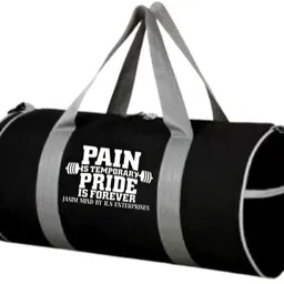 k.s enterprises 20 L Gym Duffel Bag - premium quality sports bag with separate shoe compartment water resistant - Black-picture-13