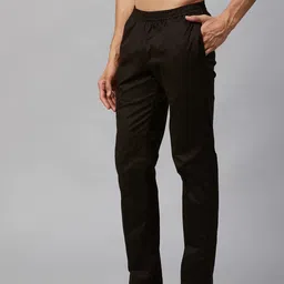 see designs Men Black Solid Pyjama Men Pyjama image 2