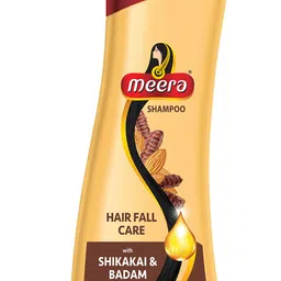 meera Hairfall Care Shampoo,Goodness Of Badam & Shikakai,Paraben Free image 1
