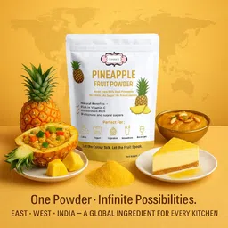 confect Pineapple Powder | Pure & Natural Powder for Baking, Beverages & Juices, Nutrition Drink image 3