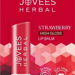 jovees herbal Strawberry High Gloss Lip Balm-5 gm Strawberry-picture-20