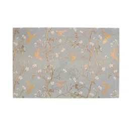 the home co. Grey Bird Multicolor (12 X 18 ) MDF Wood 1Pc Table Placemats image 2