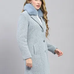 monte carlo Wool Blend Coat For Women image 3