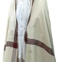 KASHMIR HANDLOOM Cashmere Self Design Men Shawl image 2