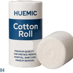 huemic assure 500gram Pure Absorbent Cotton Roll for Baby Care |Soft Cotton 1 Gauze Medical Dressing-picture-47