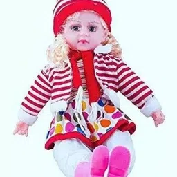 anushka toys Poem Doll Musical Doll for Kids (Multicolor)-picture-29
