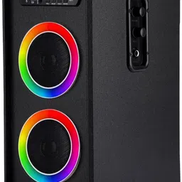 liluns Wireless Bluetooth Tower Speaker with Karaoke MIC, USB, AUX, FM 40 W Bluetooth Tower Speaker-picture-11