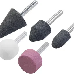 uptodatetools Grinding Stone Set of 5 Pc Stone Rotary Grinding Bits with 1/4 Inch Shank Rotary Bit Set-picture-21