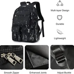 zylos Medium 25 L Laptop Backpack Unisex Backpack with Compression Straps image 5