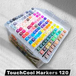 touchcool Original OG Markers for Professional Level Long Strokes Art Works-picture-18