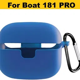 Evaton Silicone Press Stud Earbuds Case For Boat Airdopes 181 PRO Soft Case Cover-picture-20