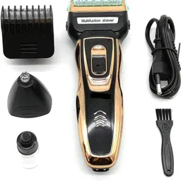 ZEAMY Professionals Design 3 in 1 Perfect Shaver, Hair Clipper and Nose Trimmer Trimmer 45 min Runtime 1 Length Settings image 2
