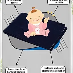 btfash PVC (Polyvinyl Chloride) Baby Bed Protecting Mat image 4