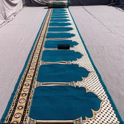 hr carpet Blue Acrylic Carpet image 2