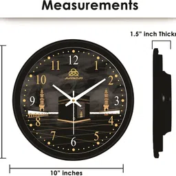 flipkart smartbuy Analog 25 cm X 25 cm Wall Clock image 3
