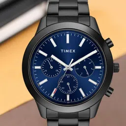 timex Multi Function Blue Dial Analog Watch - For Men TWEG185SMU09-picture-18