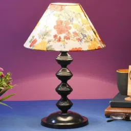 Multicolour Shade Table Lamp With Metal Base By Foziq-picture-25