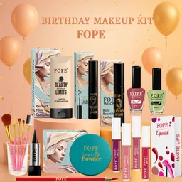 fope Makeup Combo Set Elegant Long Lasting Birthday Gift for Her Women Party Look-picture-11