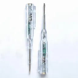 gilhot AC 24-250V Contact Electrical Detector Slotted Screwdriver Tester Pen Pack of 2 Digital Voltage Tester-picture-15
