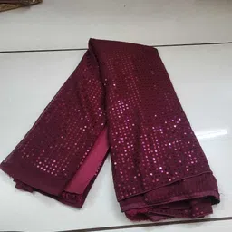 shree shubh enterprise Embellished, Embroidered, Self Design Bollywood Georgette Saree image 5