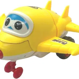 khyali Mini Friction Power Aeroplane Toy with De-Formation Robot Function for Kids|K17-picture-14