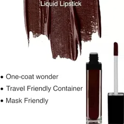 zempa Matte me liquid lipstick, Waterproof and long-lasting Lipsticks (Pack of 5) image 4