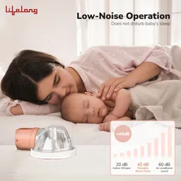 lifelong Cuppy LLBBP01 Wearable Breast Pump for Feeding Mothers, 3 Modes, BPA Free - Electric image 4
