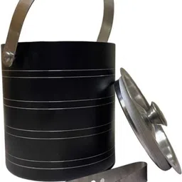 jagarwal enterprises 1.5 L Steel Ice Bucket with led (1.5) Set with Tongs, Scoop and Bar Tools,Opener Ice Bucket-picture-19