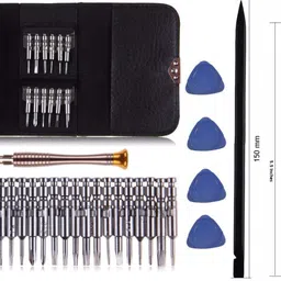 pagkis 25 in 1 Mobile, Laptop Repair Tools with 2 ESD Safe Tweezers, 1 ESD Safe Spudger and 4 Triangular Openers for iPhone, MacBook, Gadgets and small electronic devices Precision Screwdriver Set image 2