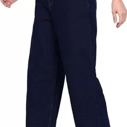 r.code by the roadster life co. Women Loose Fit Mid Rise Dark Blue Jeans-picture-37