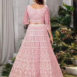zaalima fashion Embroidered Semi Stitched Lehenga Choli image 2