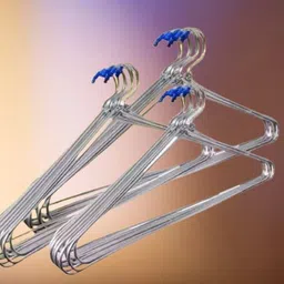 weensy Steel Shirt Pack of 18 Hangers For Shirt (Steel) Plastic Shirt Pack of 18 Hangers For Shirt-picture-33