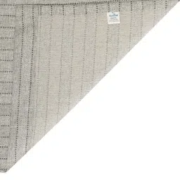 the conversion Grey Premium Jute Geometric 9ft Light Filtering Eyelet Long Door Curtain image 5