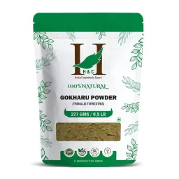 H&C Herbal Ingredients Expert Gokshura/ Gokharu Powder - 100 g-picture-12